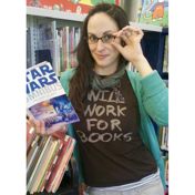 Will Work For Books Shirts