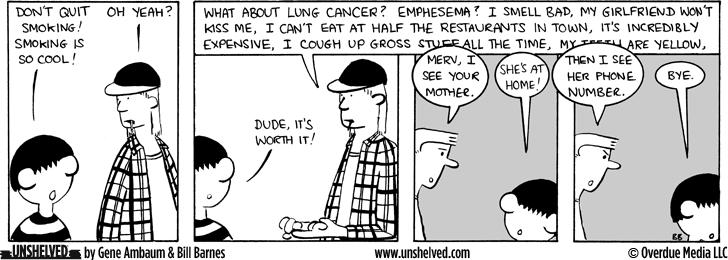 Unshelved strip for 3/9/2002