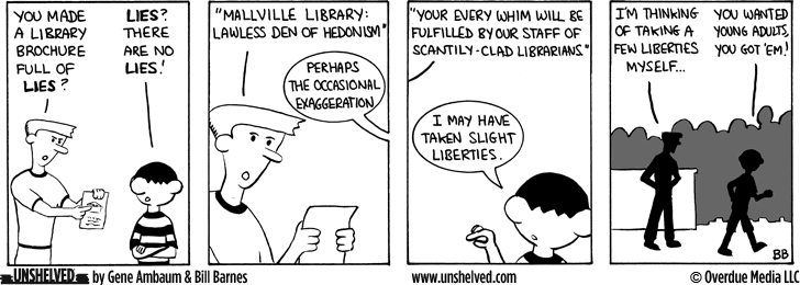 Unshelved comic strip for 3/5/2011