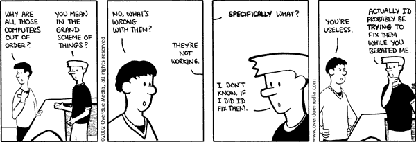 Unshelved comic strip for 1/4/2003