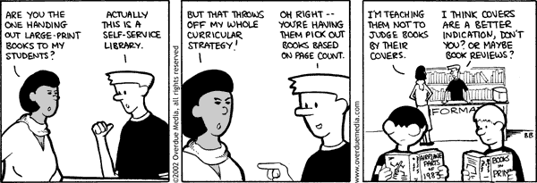 Unshelved comic strip for 1/8/2003