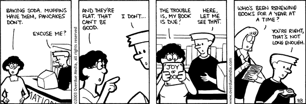 Unshelved comic strip for 1/22/2003