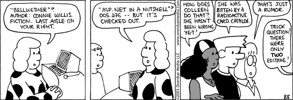 Unshelved strip for 8/26/2003
