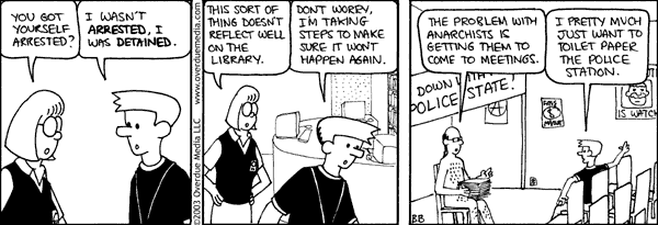 Unshelved strip for 10/24/2003