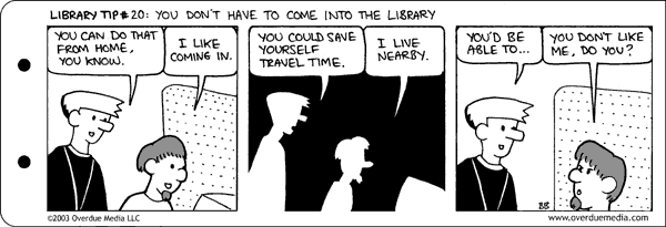 Unshelved comic strip for 11/1/2003