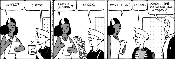 Unshelved comic strip for 11/15/2003