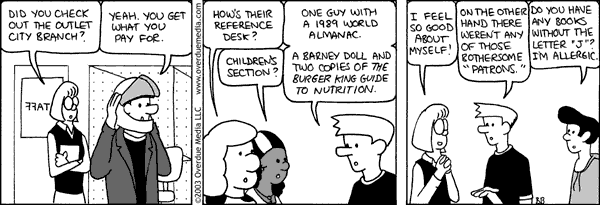 Unshelved comic strip for 3/29/2014