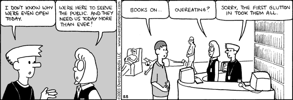 Unshelved strip for 11/28/2003