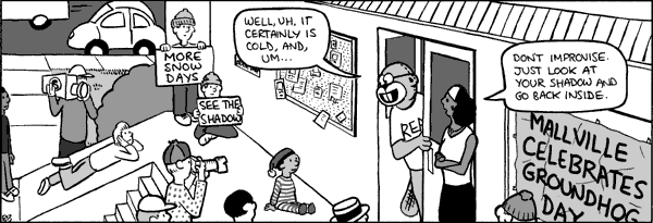 Unshelved strip for 2/2/2004