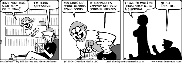Unshelved comic strip for 3/19/2004