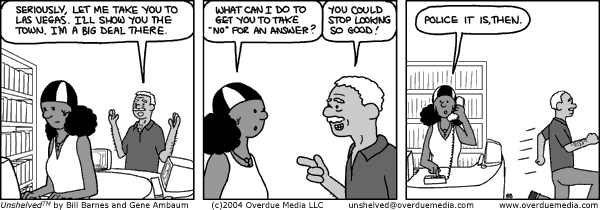 Unshelved comic strip for 7/18/2004