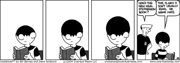 Unshelved strip for 7/25/2004