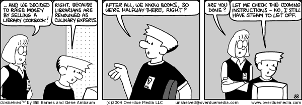 Unshelved comic strip for 11/3/2004