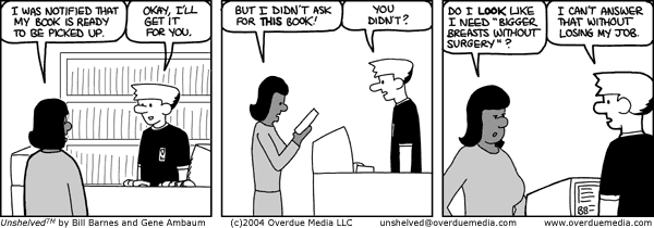 Unshelved comic strip for 11/8/2004