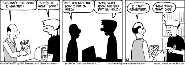 Unshelved comic strip for 11/9/2004