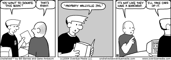 Unshelved comic strip for 12/19/2004