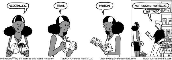 Unshelved comic strip for 3/23/2005