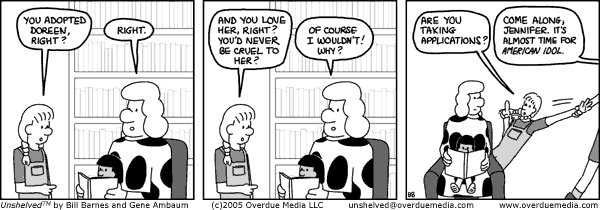 Unshelved strip for 5/22/2005