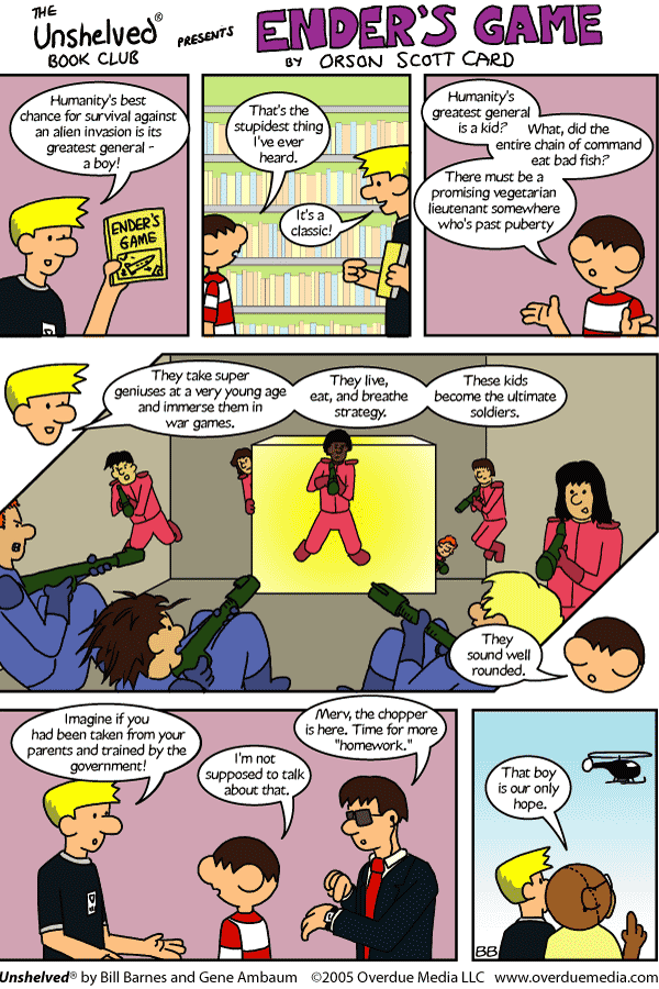 Unshelved comic strip for 8/21/2005