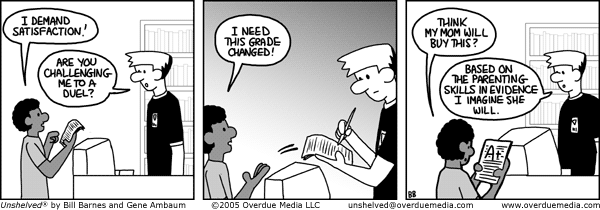 Unshelved strip for 8/23/2005