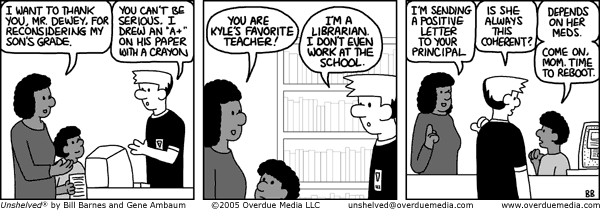 Unshelved strip for 8/24/2005