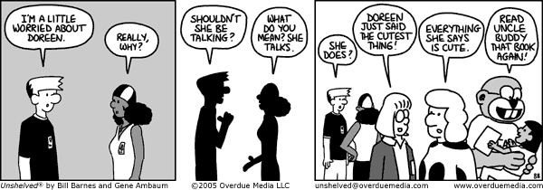 Unshelved comic strip for 8/29/2005