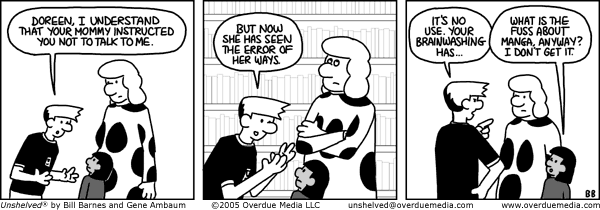 Unshelved comic strip for 8/31/2005