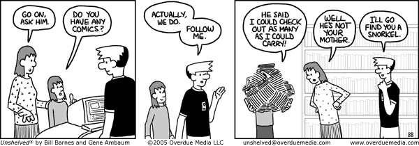 Unshelved strip for 9/3/2005