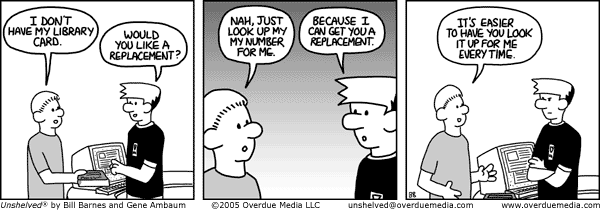 Unshelved strip for 9/5/2005