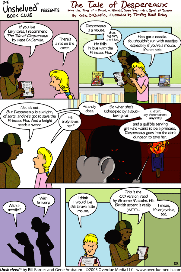 Unshelved comic strip for 10/23/2005