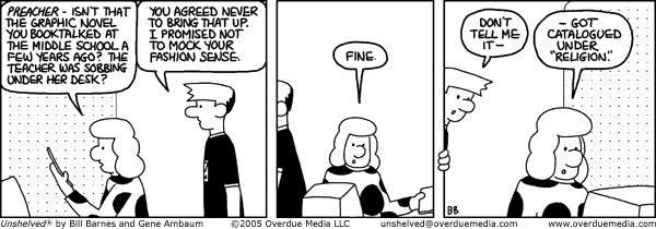 Unshelved strip for 10/24/2005