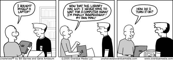 Unshelved strip for 11/19/2005