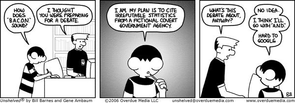 Unshelved strip for 1/2/2006