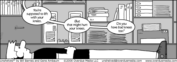 Unshelved comic strip for 1/10/2006
