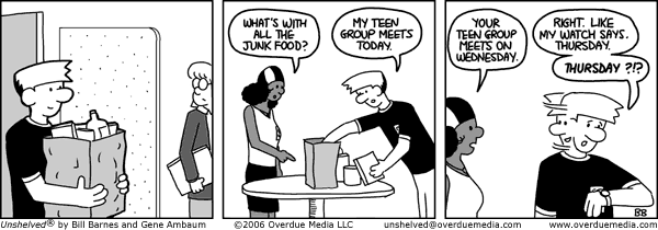 Unshelved strip for 1/23/2006
