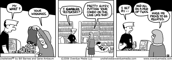 Unshelved comic strip for 1/27/2006