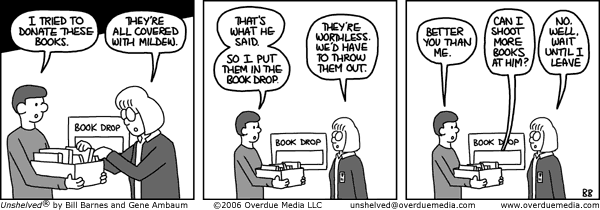 Unshelved comic strip for 1/31/2006