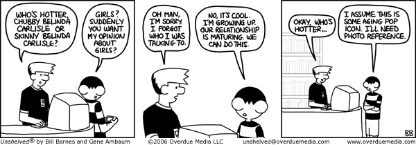 Unshelved strip for 2/4/2006
