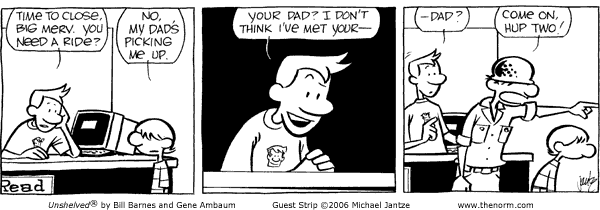Unshelved strip for 2/13/2006