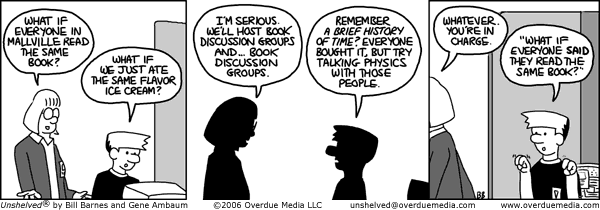 Unshelved comic strip for 12/8/2008