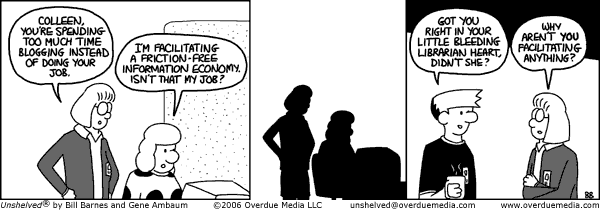 Unshelved strip for 3/9/2006