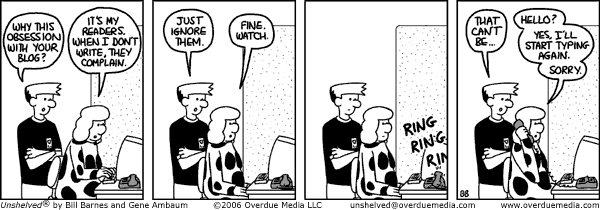 Unshelved strip for 3/10/2006