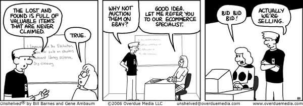 Unshelved strip for 6/30/2006