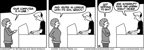 Unshelved strip for 9/4/2006