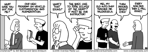 Unshelved comic strip for 9/26/2006