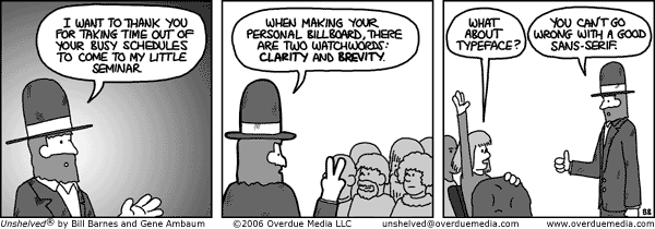 Unshelved comic strip for 10/3/2006