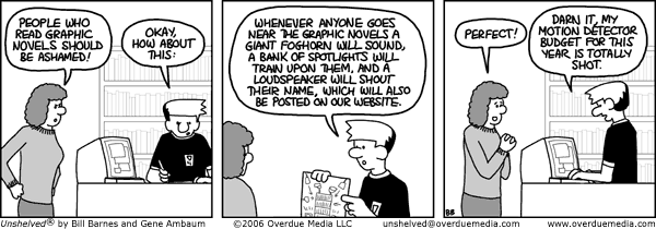 Unshelved strip for 10/24/2006