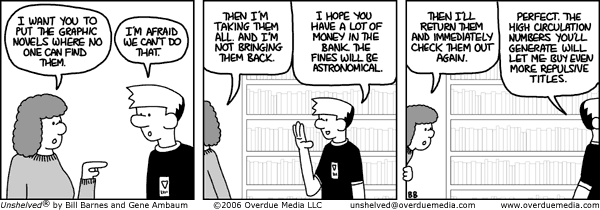Unshelved strip for 10/25/2006