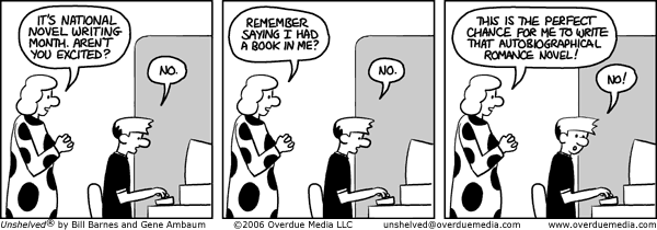 Unshelved strip for 11/7/2006