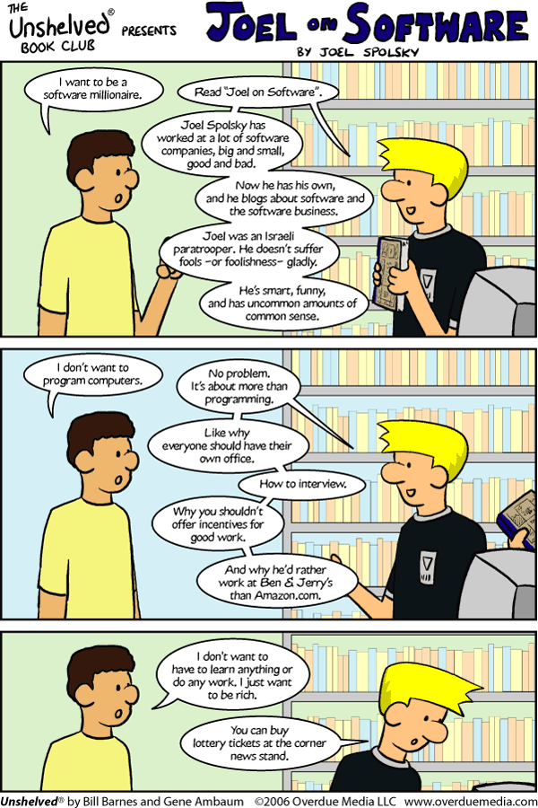 Unshelved strip for 12/10/2006